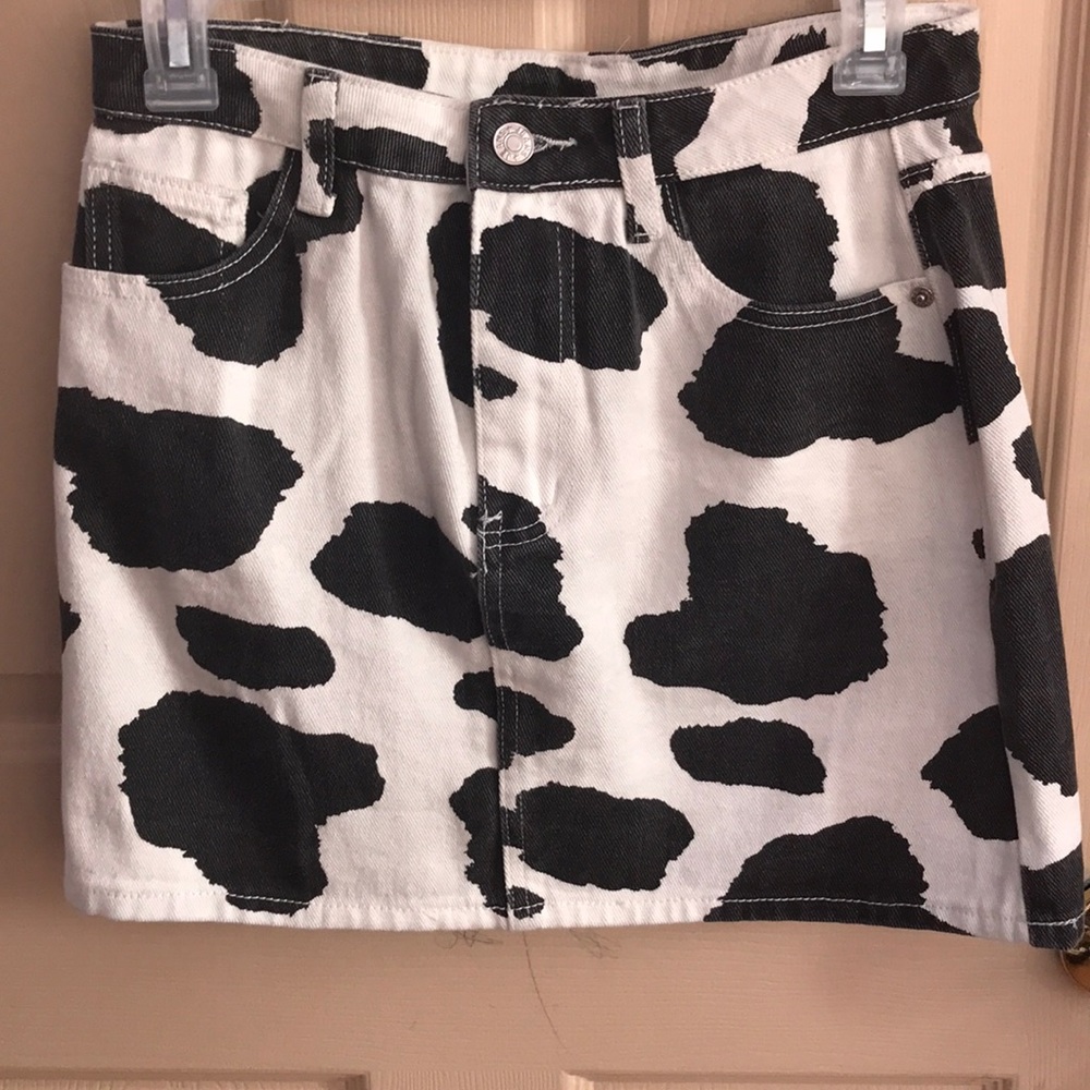 Black and White Skirt